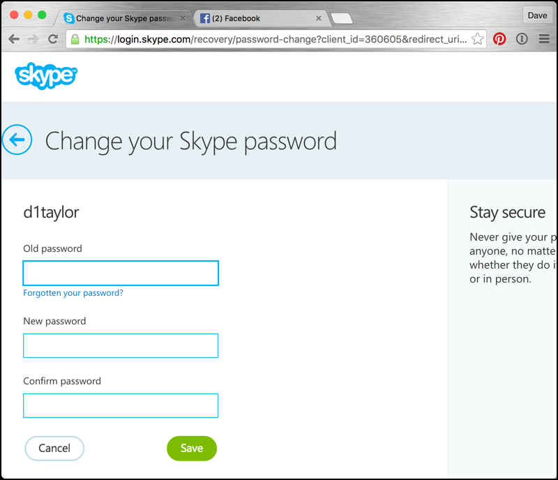 mac skype prompts for keychain password