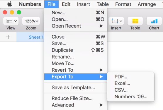 get data output for mac excel